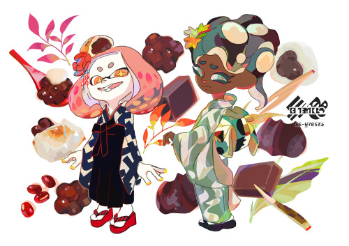 Japan-Exclusive Splatfest Art