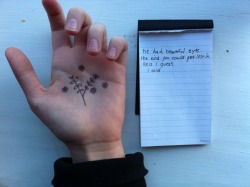 ivoryunknown:  Hand drawings & a lil