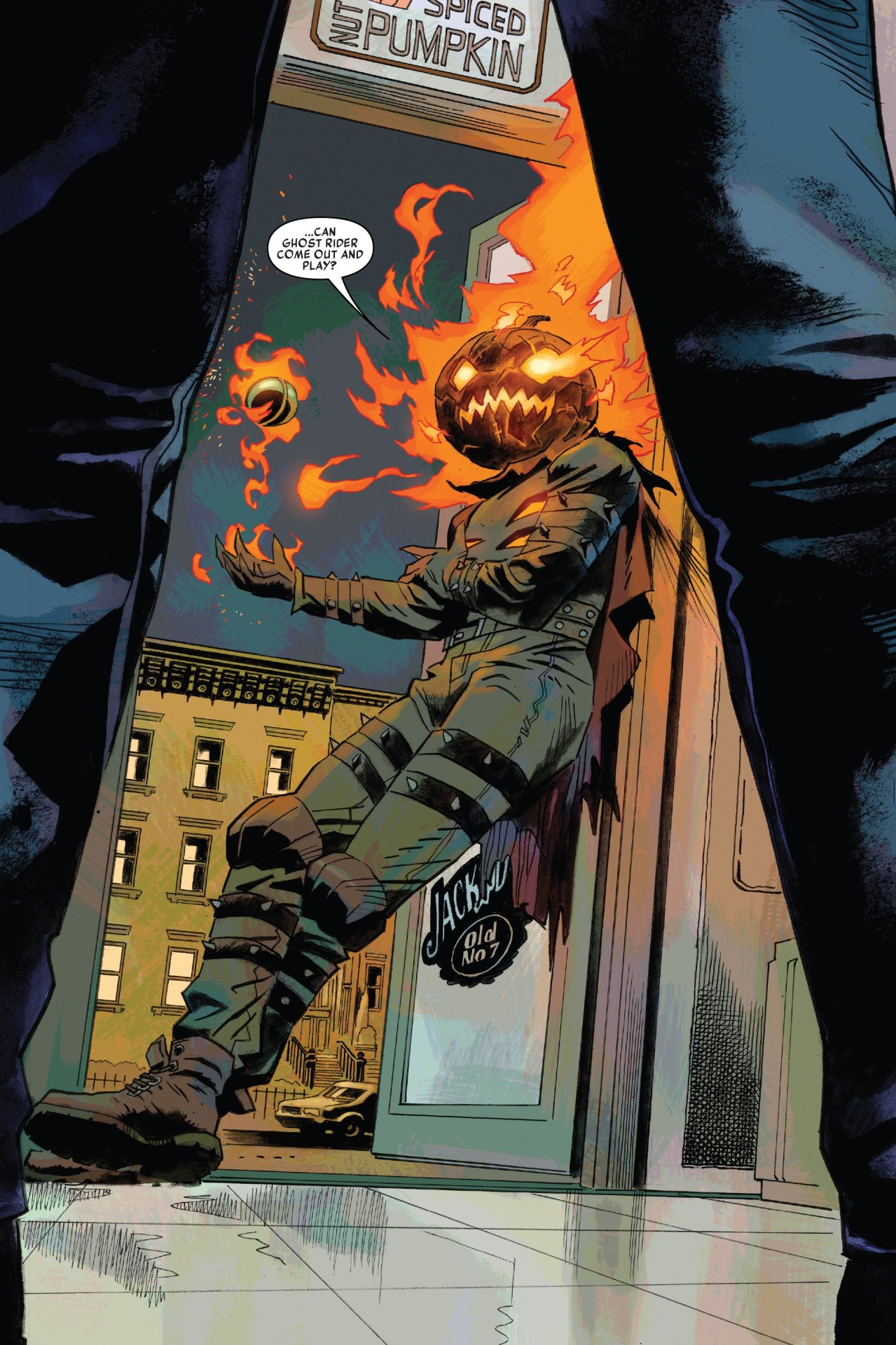 Comic Stallion From Spirits Of Ghost Rider Mother Of Demons 001