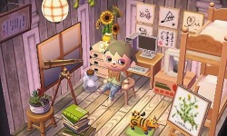 Citrus-Forest: Tiny Bedroom For A Nature-Loving Sleepyhead (Qr Sources: X X) 