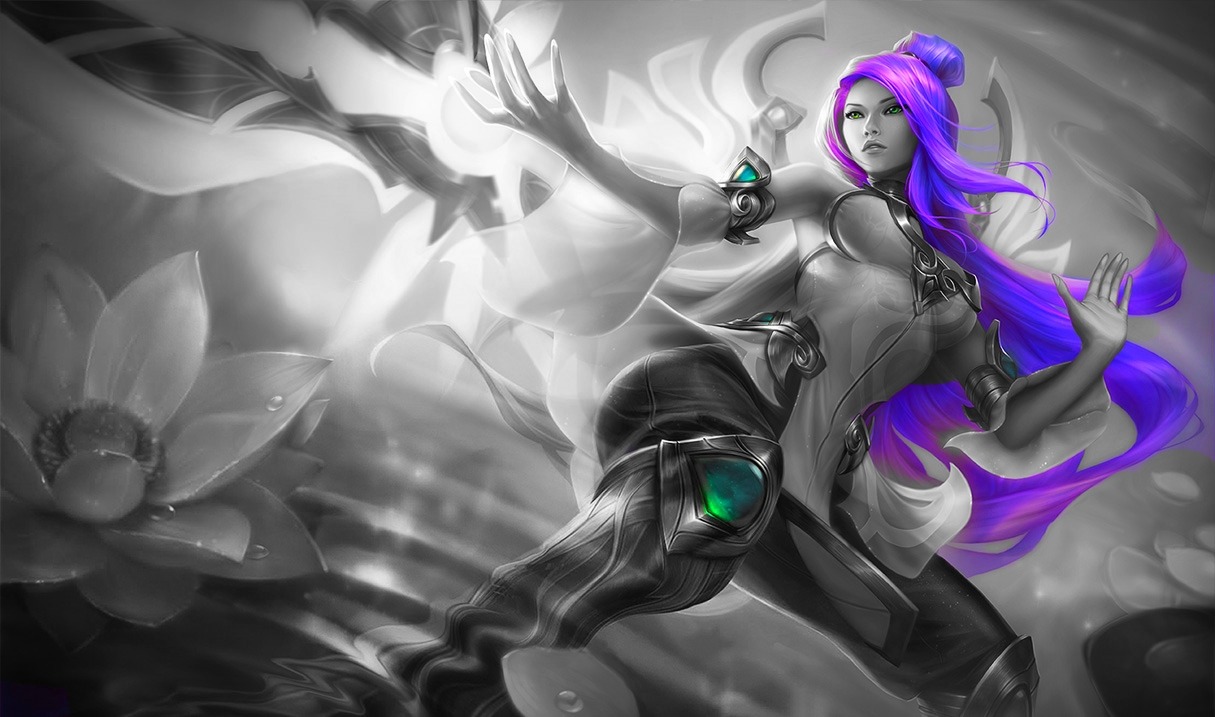 Monochromatic Splash Art:  Order of the Lotus&hellip; by AODRG 
