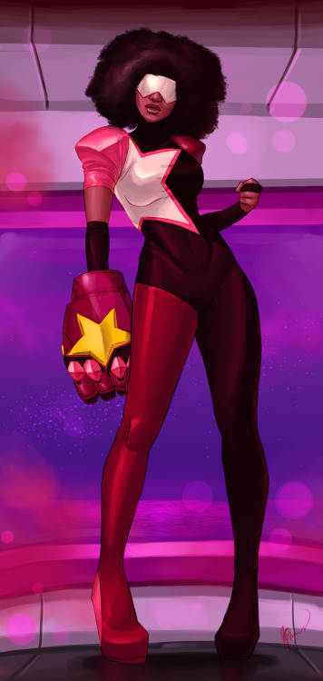 fyblackwomenart:  Garnet - Steven Universe by Perronegro300 