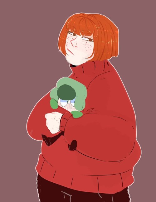 Ginger Cartman and plush khyle