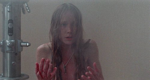 vivienvalentino: Blood takes various forms in the film: menstrual blood, pig’s blood, birth bl