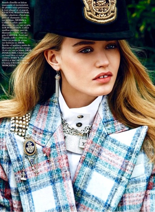GEORGIA MAY JAGGER BY LACHLAN BAILEY FOR VOGUE PARIS AUGUST 2013