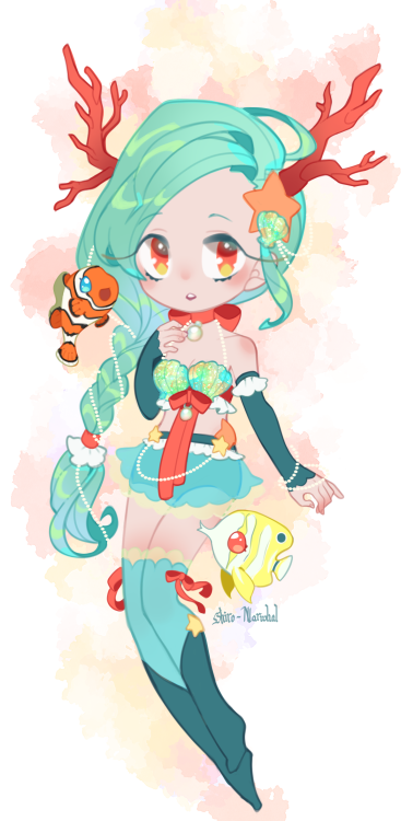 shiro-art-only: ✨🐠✨ I redrew my coral