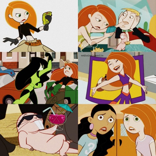 cathalcalumcolin:fangirl challenge: [4/5] animated tv/film series“Kim Possible, you think you’re all