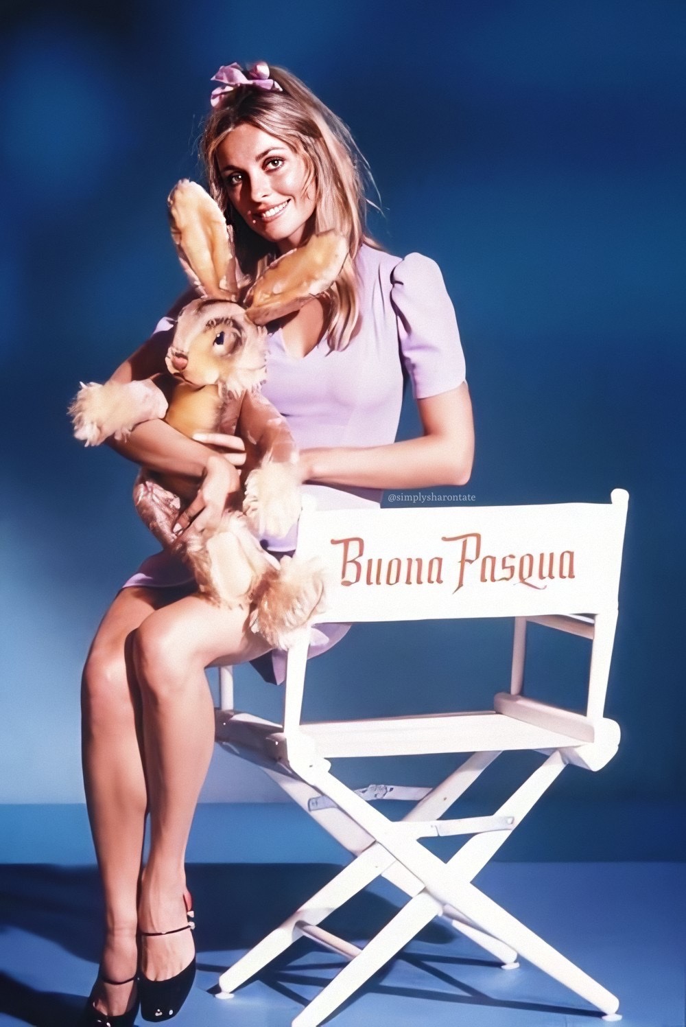 Porn photo simply-sharon-tate:Sharon Tate’s 1968 Easter-themed