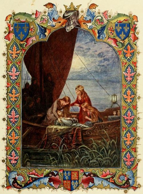 afaerytalelife: Tennyson’s Morte d’Arthur, illuminated by Alberto Sangorski.Published 19