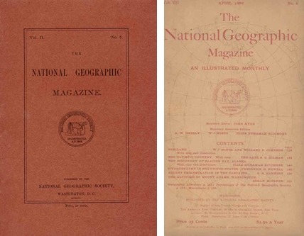 vintagenatgeographic: Evolution of the cover National Geographic | 1890-1979 