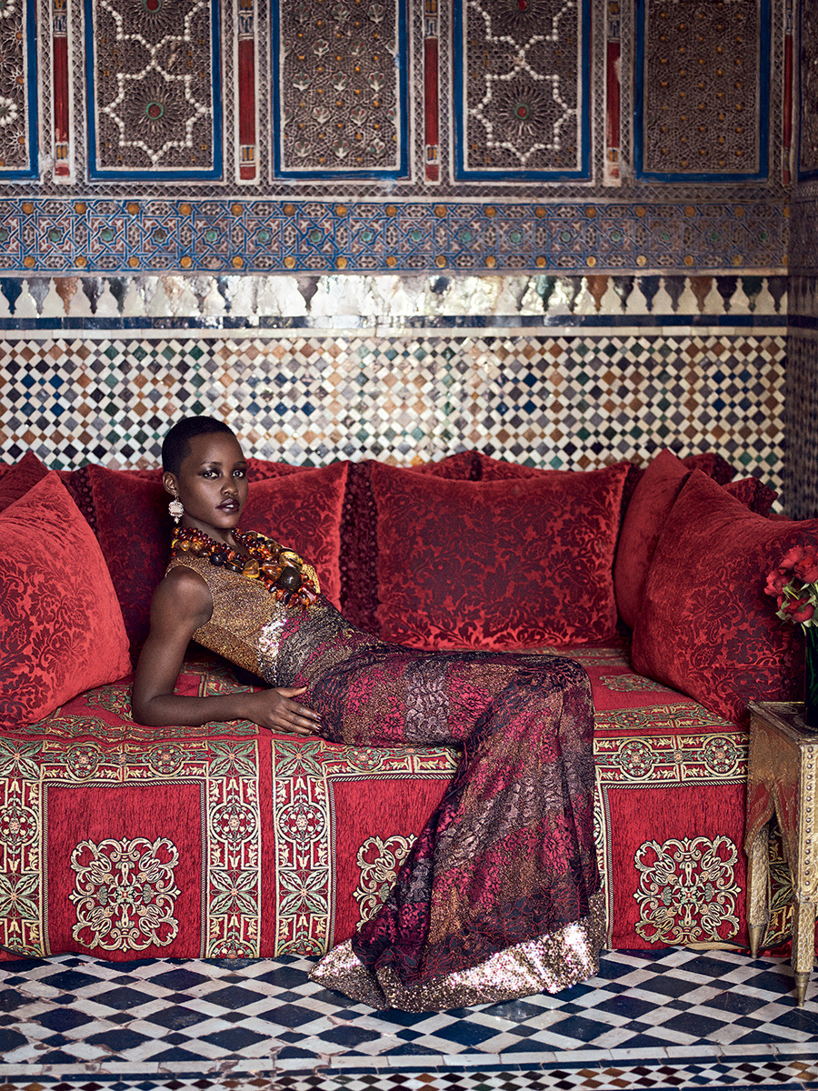 vogue:  Oscar-winner Lupita Nyong’o’s first Vogue cover is here!Hamish Bowles