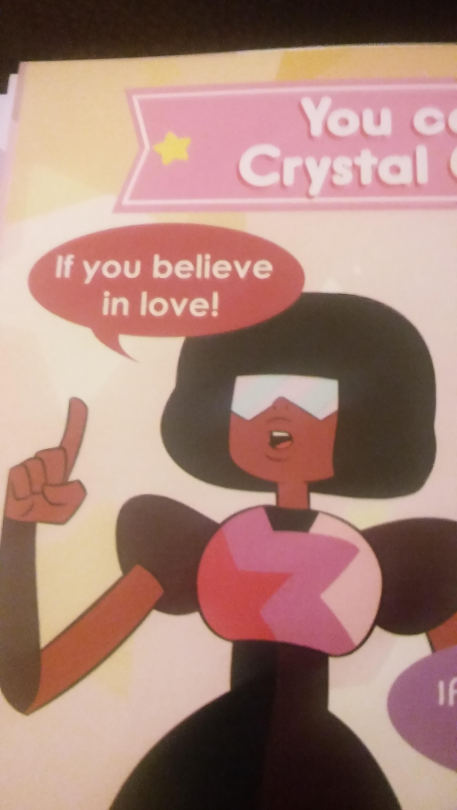 The Steven Universe “Guide to the Crystal Gems” book came out