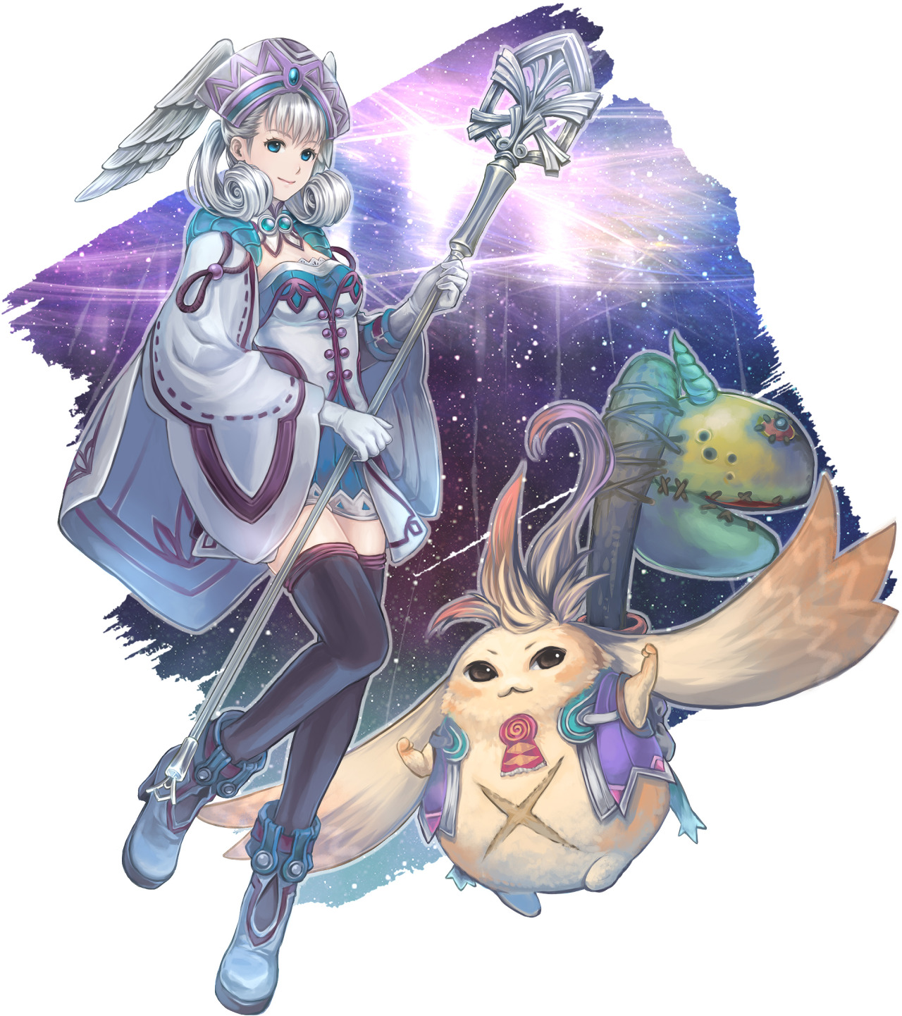 amaranthine-azure:  メリアとリキ by OHSE