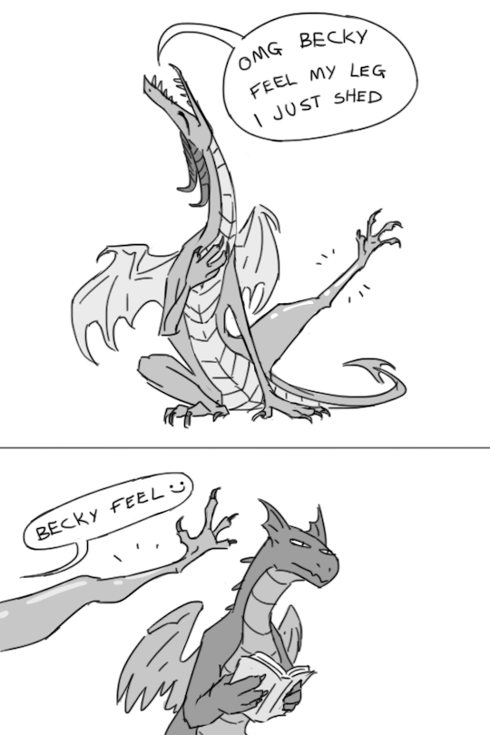 pocketss:  What’s up with dragons do they shed their skin? Do they feel all smooth and shiny and soft when they shed?  dont get me started > .<