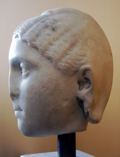 Sabina Tranquillina, wife of emperor Gordian III. C. 241-244 AD. Marble. Ny Carlsberg Glyptoteket, C