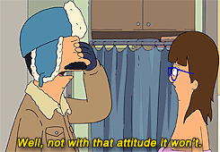 we're belchers, from the womb to the tomb!