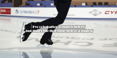 yoidailygifs:Yuuri’s internal monologues — requested by aesirblood
