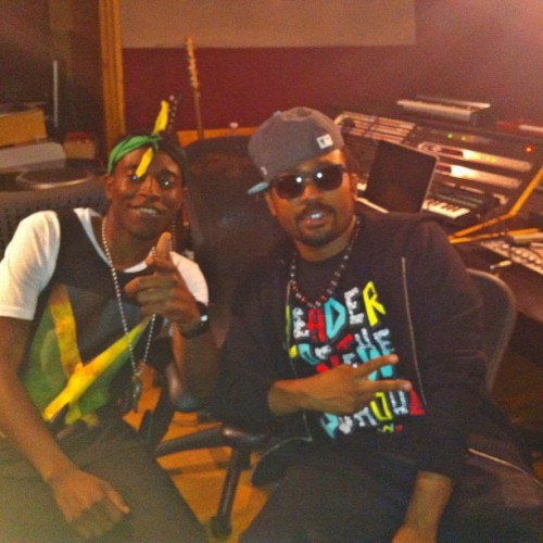 Just finished working with the soca king @machelmontano di chune slap weh #rsny #ranchent