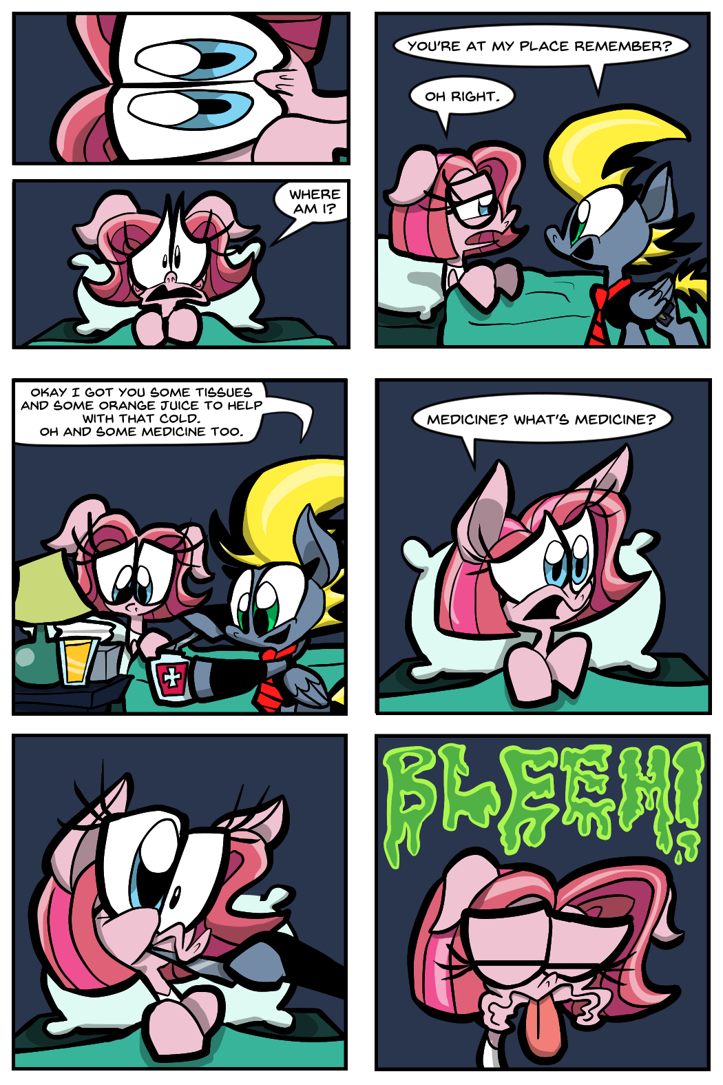 theclonethatgotaway:((Story and Art by: Joey Waggoner Colors by: FrostedWarlock 