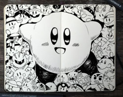 it8bit:  Kirby Created by Gabriel Picolo