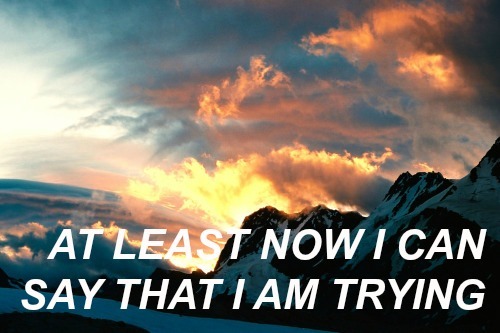 dailybrandnew:and I hope you will forget things I still lack.