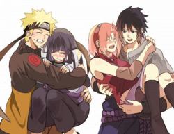 melina-0206:  SasuSaku y NaruHina mis dos parejas de Naruto favoritas… Las shippee desde un principio GG.