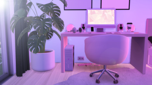 simbarb: PINK GAME SETUP CC CreditsOriginal mesh by: MXIMS and Lumia Sims————————————————————- Retex