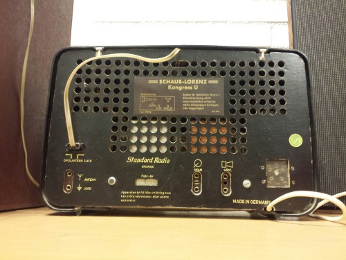 Schaub Lorenz Kongress Typ 29026 Tube Radio, 1956(?)