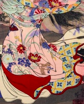 glittertomb: The best part about Heian &amp; Edo period Japanese art is the fabric