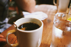 anchordal:  coffee in a cup by wanderingstoryteller on Flickr. 