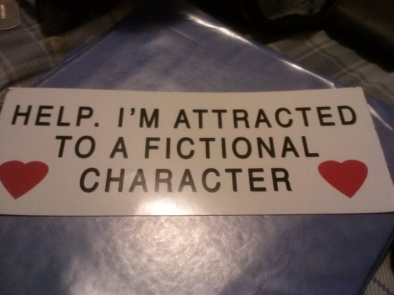 Today was a party in my college and they were giving away customized shirts, stickers,