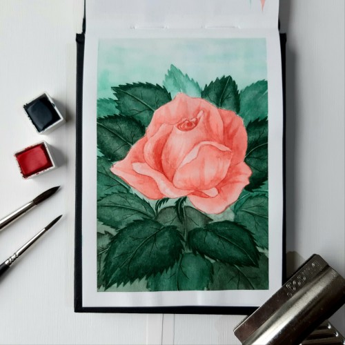Recently I've Been Doing Some Limited Palette Paintings Using A Box Of Spare Watercolour Half Pans. I