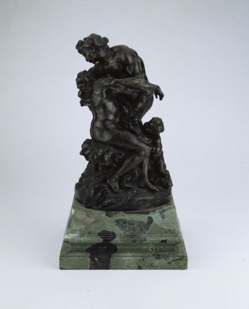 Bacchus Consoling Ariadne by Aime-Jules Daloumodelled c. 1892 (cast 1903/1907)plaster and bronzeArt 