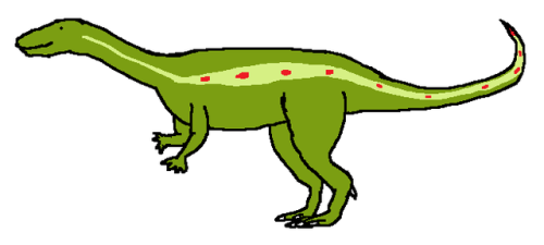 Effigia – Late Triassic (208-201 Ma)It’s time for our second Triassic animal, a little b