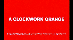 crushedheads:  Favourite Films from A - Z → Clockwork Orange, A  ╘   This would sharpen you up and make you ready for a bit of the old ultra-violence.  