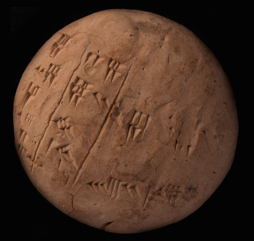 massarrah: Old Babylonian School Tablet: Wisdom and Math This clay tablet from Ur, which would have 