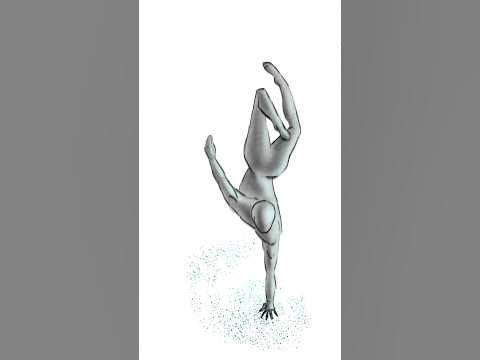 Figure Drawing Hand Standing Pose