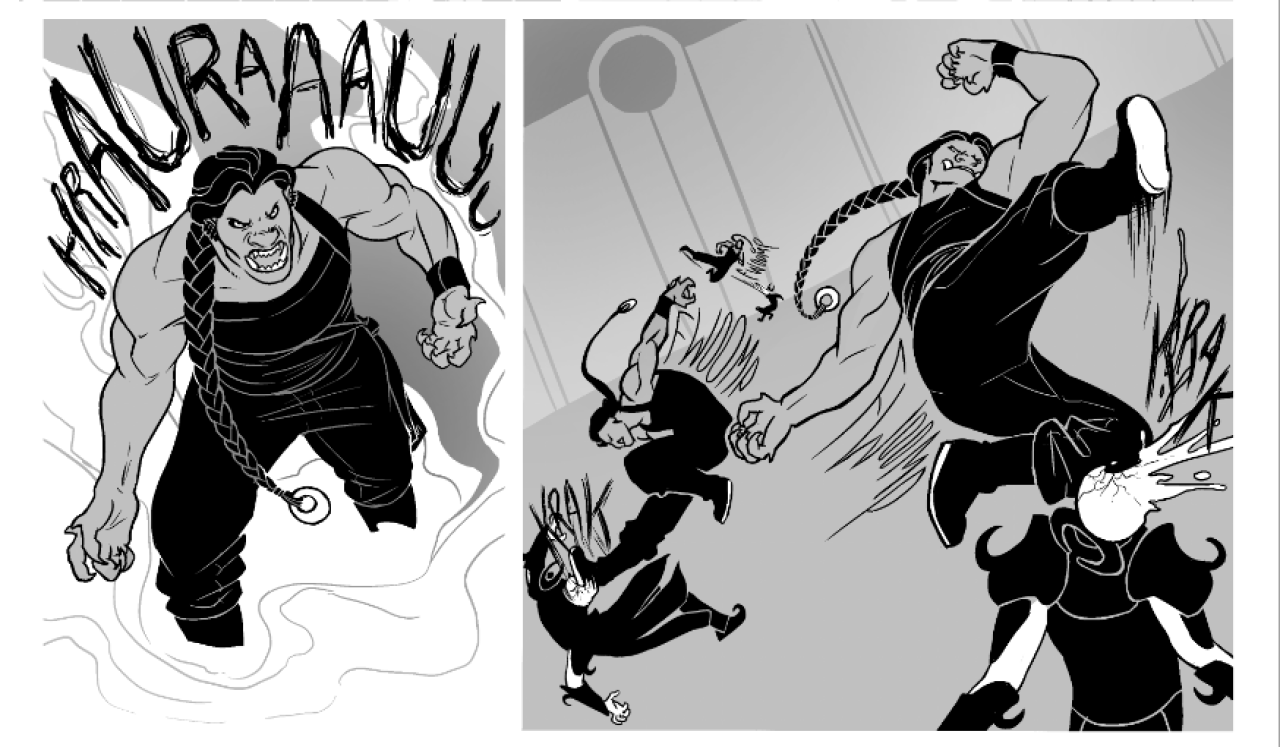 yubriamakesart:  Teacher: Make at least 8 panels with at least 8 sound effects. You