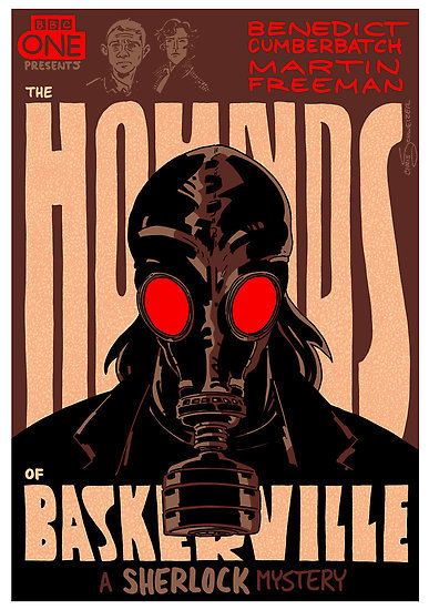 becks28nz:  Vintage Posters - Sherlock by Chris Schweizer  