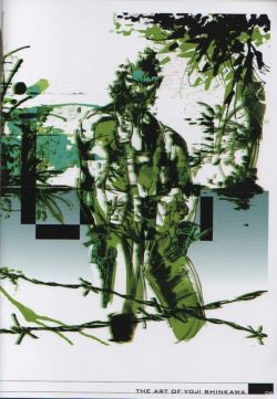 The Art of Yoji Shinkawa 1 - Metal Gear Solid,