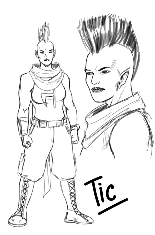 davizlopez:
“ It’s been amazing! kellysue just mentioned my new Tumblr and lots of people came in. Thank you, guys!
To celebrate let me share some (fortunately) unused character sketches.
”
David’s first draft designs of Gil, Bee,Jackie and Tic. So...