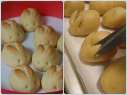 Bunny Bread Ingredients: 2-&frac12; to 3 cups all-purpose flour 2 tbsp sugar 1 package (&fra