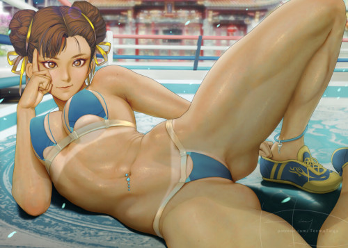 Summer Chun-Li  Teemu Taigawww.artstation.com/artwork/AqeKao 