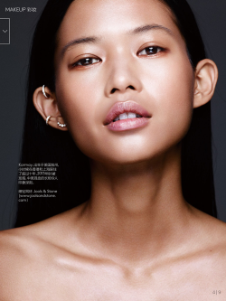 lucesolare:  Ji Hye Park, Kouka Webb, Karmay Ngai, Tian Yi, Lu Ping Wang &amp; Sora Choi by Ben Hassett in Vogue China May 2015 