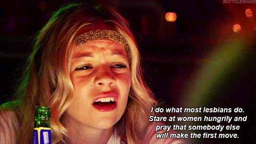 fortunatemind:landoflesbians:My life.This show