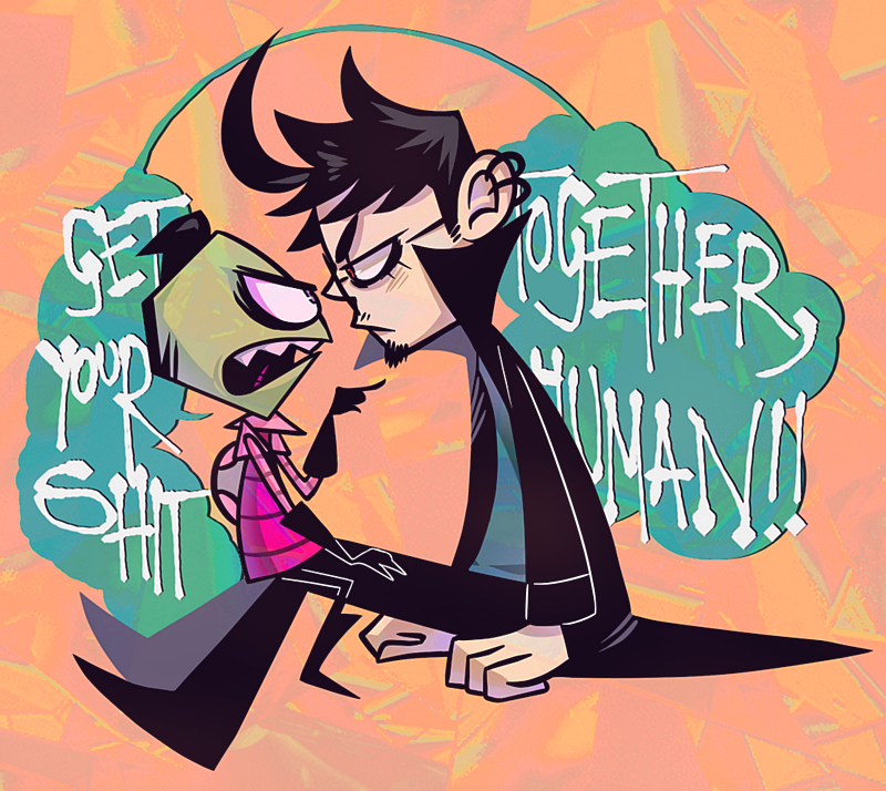 Sexy Invader Zim Stuff â€” myunicorneatshands: was in the mood for zim &...