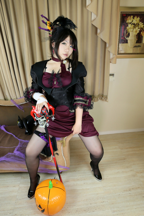 Cute Cosplay Girl Higurashi Rin (Evil Queen) 1-6