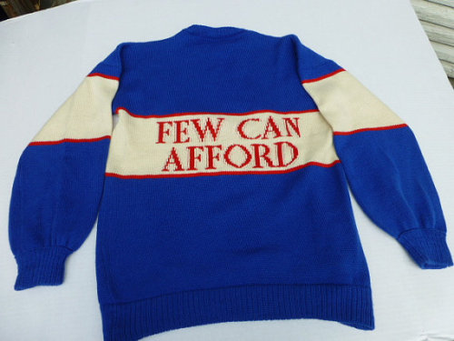 etsygold: etsygold: “Im a luxury few can afford” sweater(more information, more etsy gol