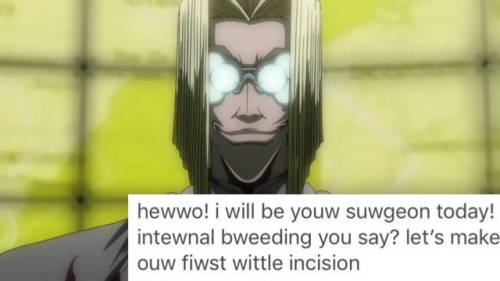 hellsing-inserts: spicy-hellsing:h-hewwo I’ve been fucking waiting for this