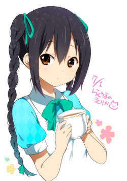 nakano azusa (k-on!) drawn by ragho no erika